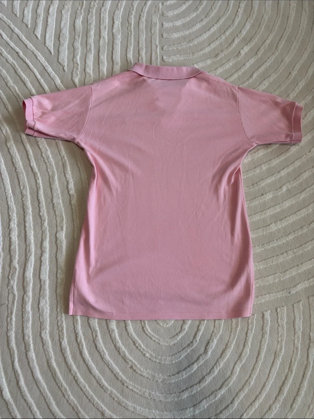 Ralph Lauren Light Pink Polo Shirt with Embroidered Pony